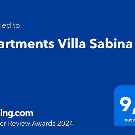 Apartments Villa Sabina PUY Eksteriør bilde